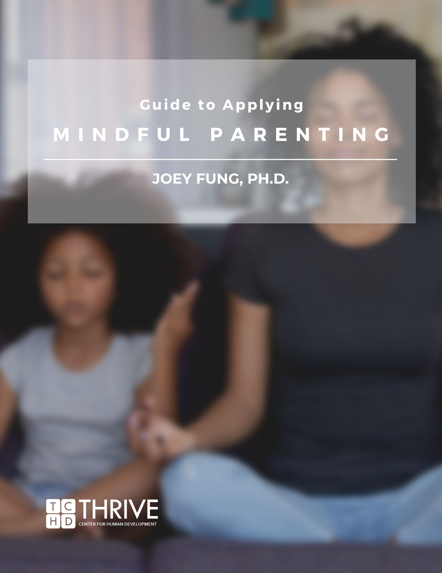 Cover for "Guide to Applying Mindful Parenting"